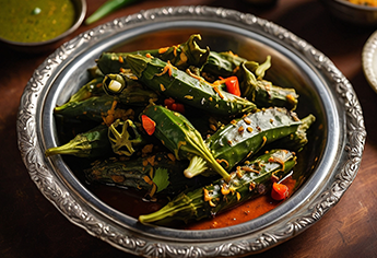 bhindi masala home